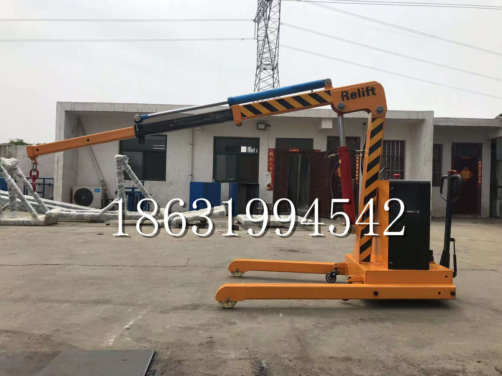 大埔乡久征定做3吨三轮随车吊 农用园林绿化移树吊 平板工程用小吊机